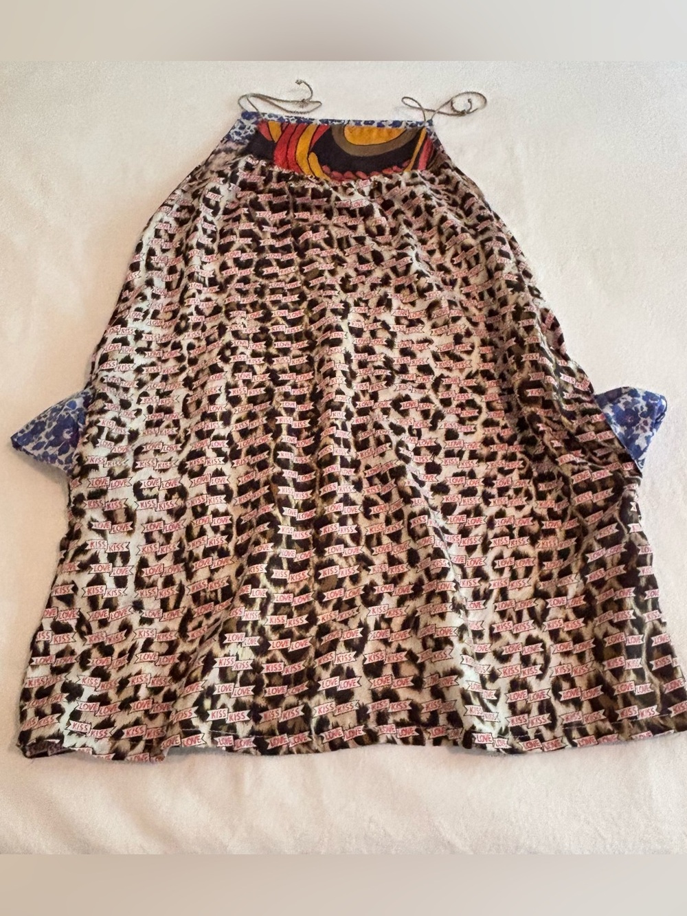 La Prestic Ouiston Silk Mini Dress - Picture 5 of 5